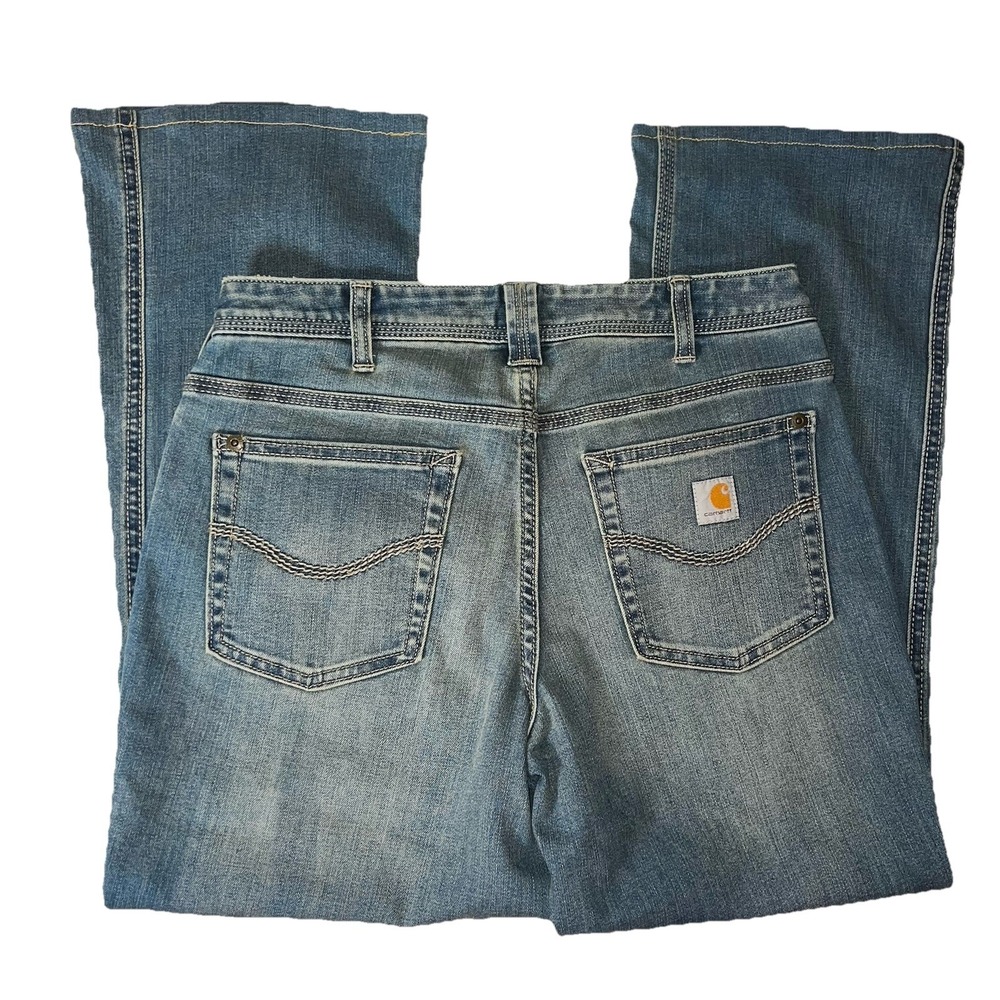 Carhartt‎ Relaxed Fit Denim Jeans, Women's Size 4 Short (28X25)